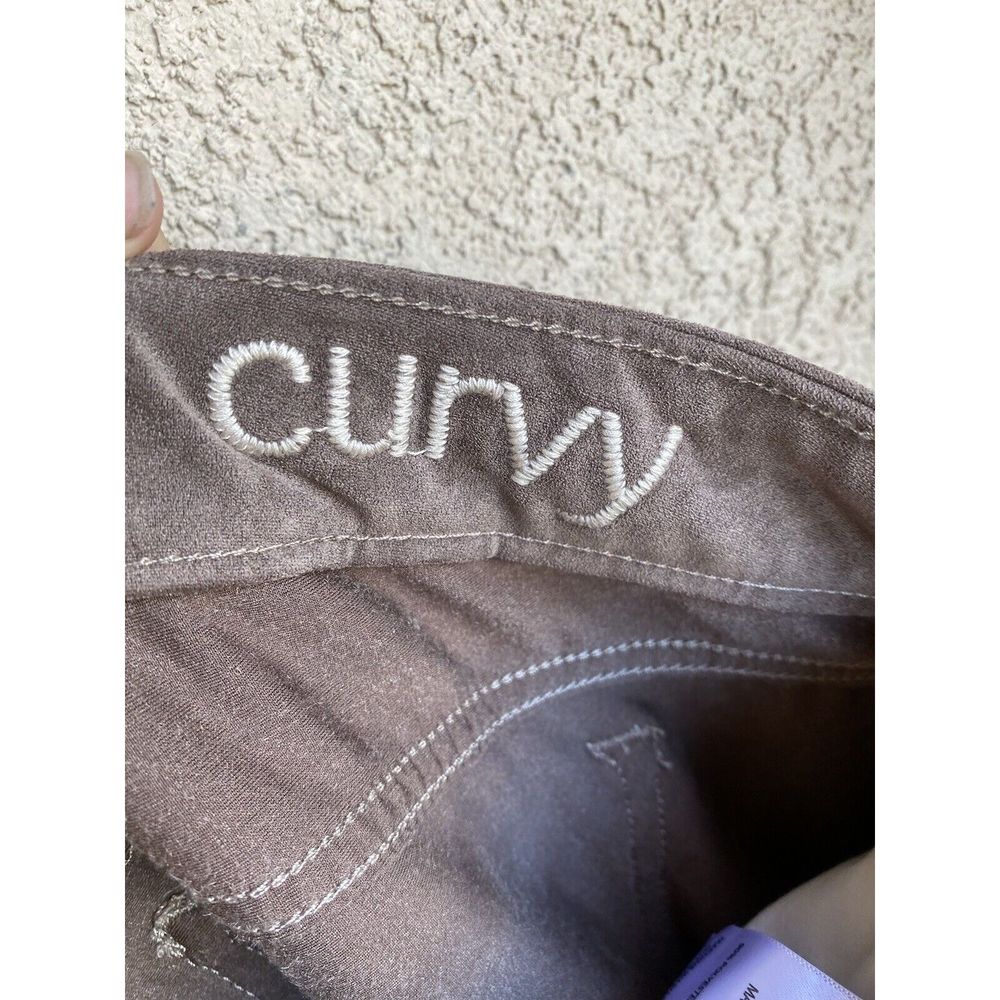 Women's Skinny Pants in Brown - Picture 9 of 10